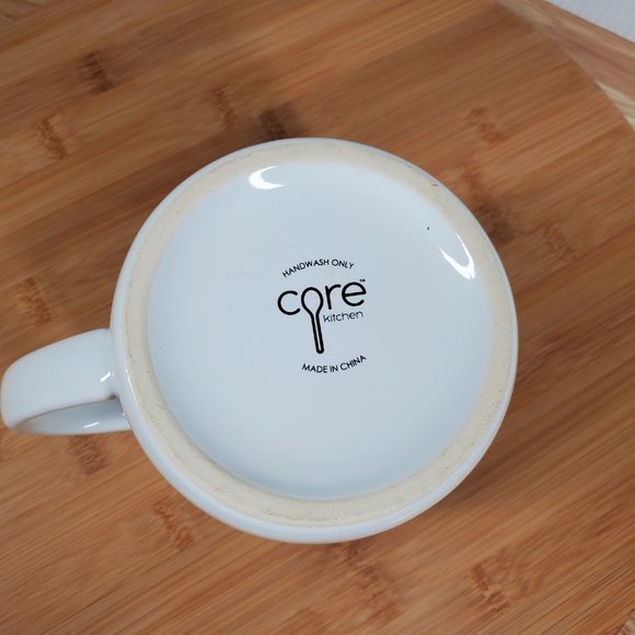 Pumpkin Spice & Everything Nice Oversize Mug Core Kitchen White Rust Brown Black - Picture 4 of 5